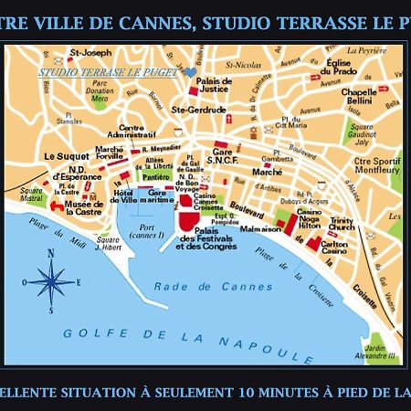 Studio Terrasse Cannes Buitenkant foto